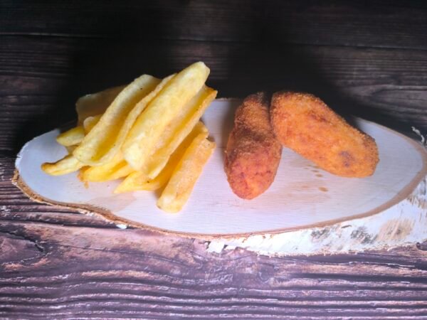 menu infantil hamburguesa