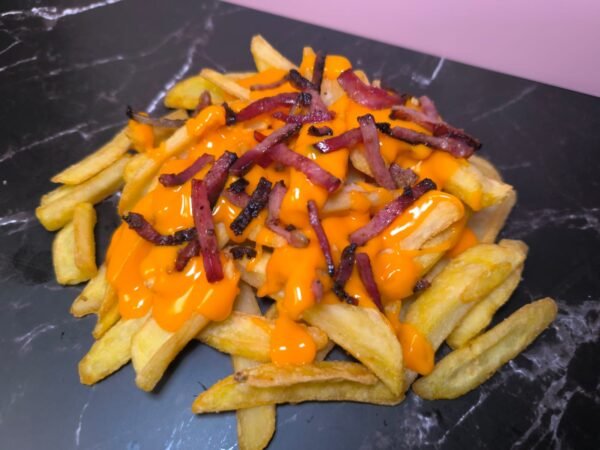 patatas beicon y queso cheddar